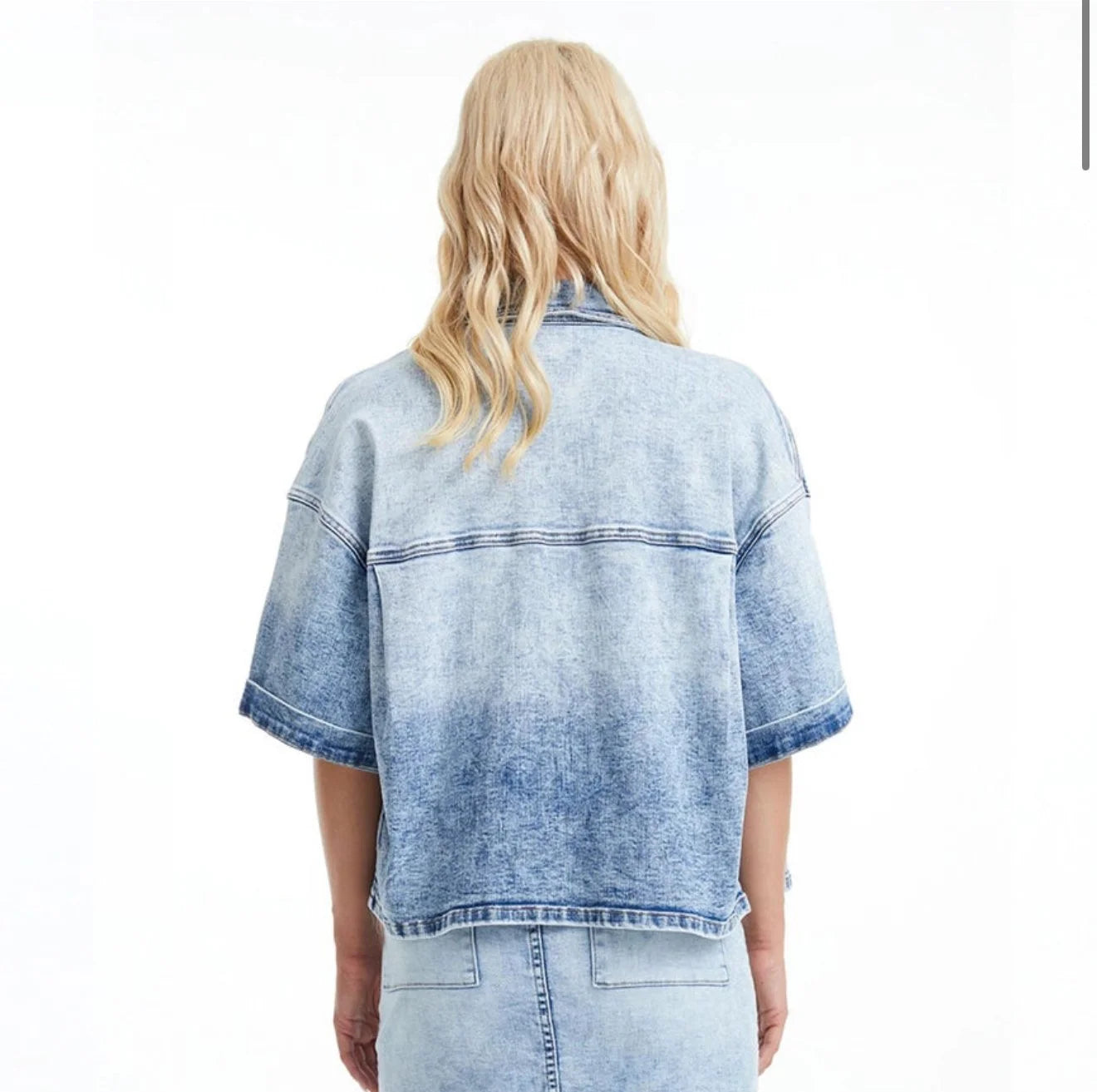 Bayeas Puffy Denim Jacket