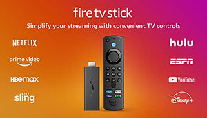 Fire TV Stick (3rd Gen) with Alexa Voice Remote (includes TV controls) | HD streaming device