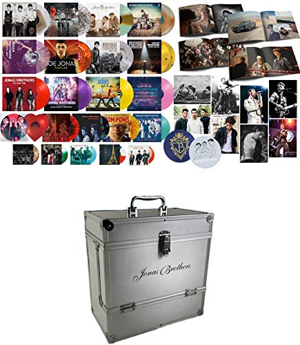 Jonas Brothers Vinyl Club - Exclusive Jonas Brothers Members Only FULL Vinyl Club Box Set With Carrying Case (23 Vinyl LP Bundle)